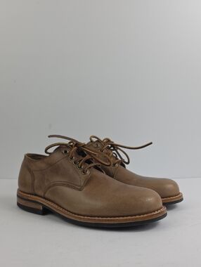 Oak Street Bootmakers Trench Premium Leather Oxford Size Uk 7.5 - US 8.